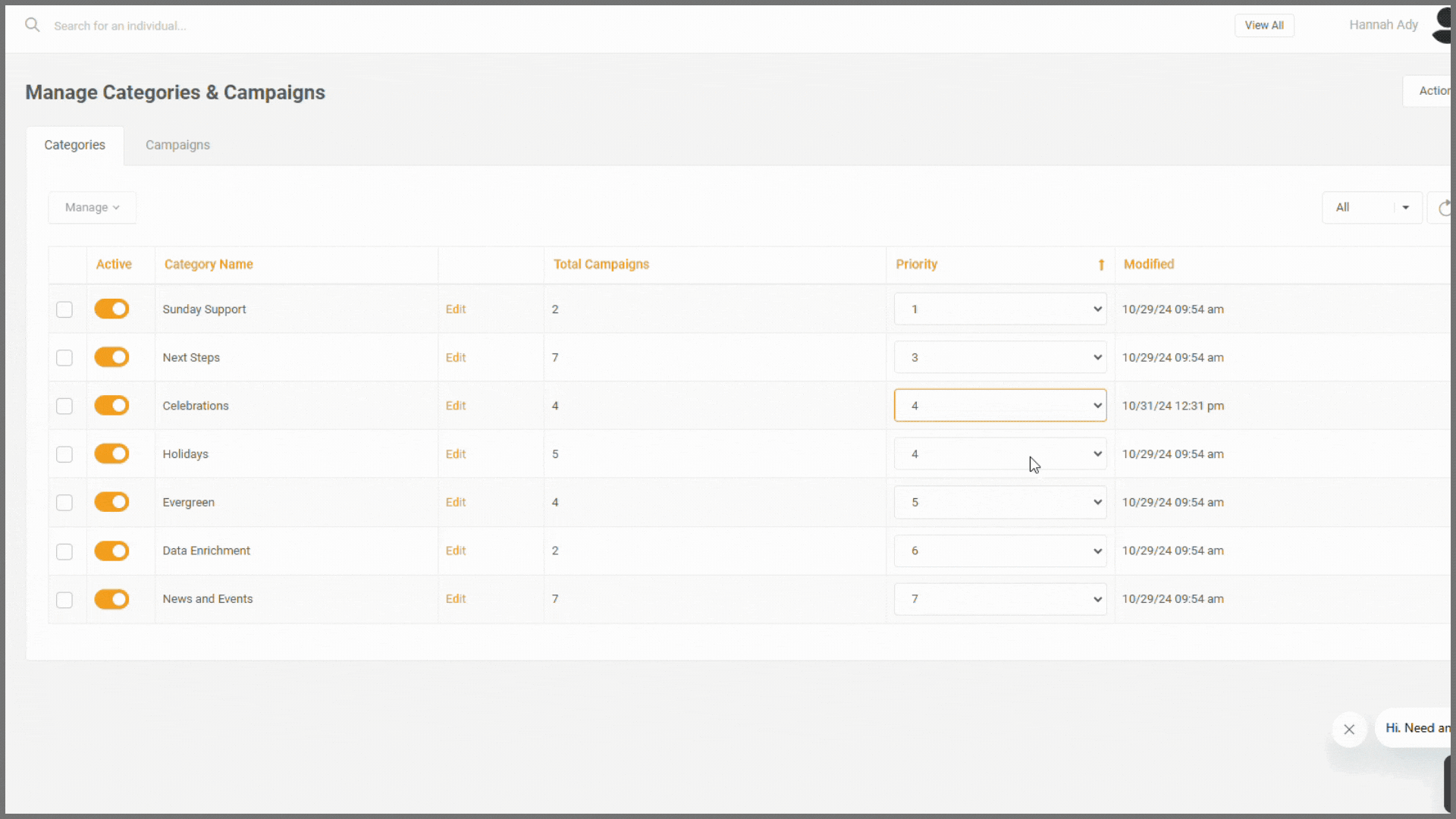 Categories &Campaigns Gif Categories &Campaigns Gif